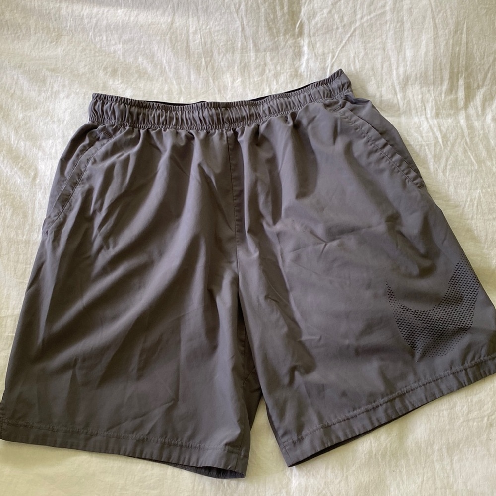 Gray men’s Nike Dri-Fit shorts